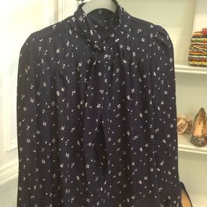 Vintage pussy bow blouse